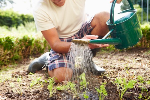 Contract review and supplier documents for garden services